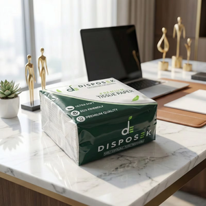 Mouchoirs en papier ultra doux 2 plis en fibres vierges, paquet premium très absorbant, respectueux de la peau, pour le bureau et la maison - Product Image 6