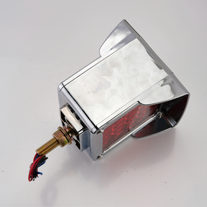 Đèn LED xe tải 12-24V màu hổ phách/đỏ, đèn báo rẽ hai chiều - Product Image 6