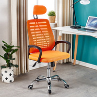 Chaise de bureau pivotante ergonomique noire, design moderne, confortable, prix abordable, pour ordinateur
