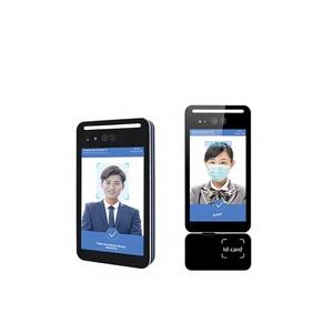 Machine de contrôle d'accès par reconnaissance faciale Android 7.1 <span class=keywords><strong>BOZZ</strong></span> OS de Shenzhen, pour portail routier, fixation murale, avec vérification par carte NFC et gestion des présences - Product Image 1