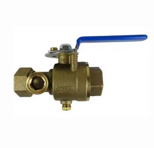 Vanne de test et de purge en laiton durable de 1 pouce au prix d'usine pour système d'extinction d'incendie - Product Image 4