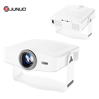 Proyector Nativo 1080P con Enfoque Automático, Android 14, para Interiores y Exteriores, con el Nuevo CPU Allwinner H723 180 °   Proyector de Decodificación 4K con Rotación de 200 Pulgadas