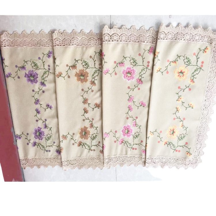 NOUSS NOUSS - Nappe En Lin Blanc - Les Brodeuses - Linge De Maison