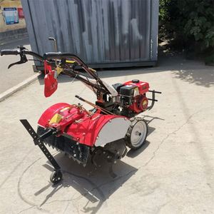 Mini Power Tiller 6HP Farm Cultivator and <b>Gasoline</b> Tiller - Product Image 2