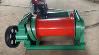 Treuil diesel d'une tonne, moteur à engrenages, palan robuste pour l'industrie de la construction, opérations de remorquage/levage, hauteur de levage de 200 m, 1 an