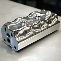 Couvre-culbuteurs haute performance en aluminium CNC et acier inoxydable, sur mesure par électroérosion à fil pour l'amélioration du moteur