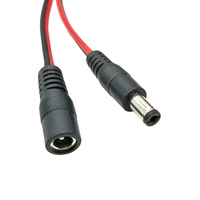 Harga Pabrik 5.5Mm X 2.5Mm DC 24V Kabel Daya DC Steker 5.5 Kabel 2.5