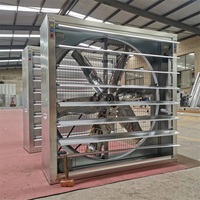 Ventilateur de refroidissement pour poulailler, ferme porcine, grande serre industrielle, ventilateur de ventilation pour élevage, ventilateur à pression négative, AC