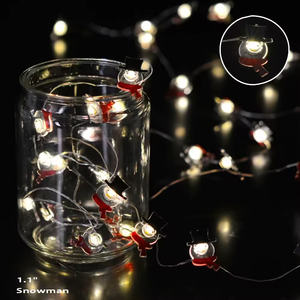 Guirnalda de Luces LED a Pilas en Oferta - Luces Decorativas de Alambre de Cobre, Resistentes al Agua, para Navidad, Bodas, Fiestas y Jardín - Product Image 4