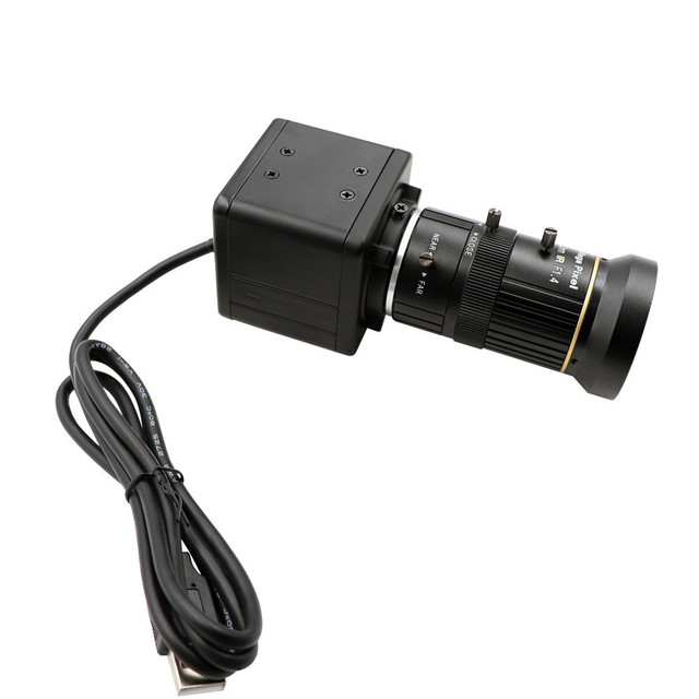 CS 5-50mm Varifocal 4K H.264 USB Camera 3840x2160 UVC Plug Play Webcam for Windows Linux Android Mac