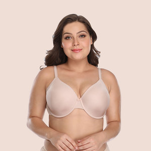 Dreamluna Female Big <strong>Size</strong> Sexy Underwear <strong>Bras</strong> Full Cup Thin Section Steel Wholesale Popular Quick Dry Push up Plus <strong>Size</strong> Women - Product Image 2