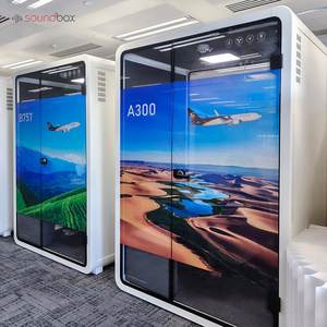 Caja de sonido para teléfono, espacio de oficina, cabina de reunión de estudio en casa acústica, sistema de aire fresco Turbo, cabina de oficina, cabina de reunión de Oficina - Product Image 2