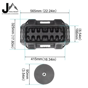 Planches de traction tout-terrain <span class=keywords><strong>4x4</strong></span>, tapis antidérapant pour sable, pour <span class=keywords><strong>Suzuki</strong></span> <span class=keywords><strong>Jimny</strong></span> 2018+, 3 ou <span class=keywords><strong>5</strong></span> <span class=keywords><strong>portes</strong></span>, JB64 JB74, accessoires extérieurs Pueatas - Product Image 6