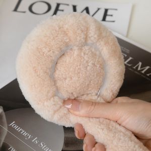 Tinta unita in morbido peluche orecchio caldo paraorecchie invernali per donna uomo moda esterno copri <span class=keywords><strong>orecchie</strong></span> in pelliccia di <span class=keywords><strong>agnello</strong></span> cuffie auricolari - Product Image 3