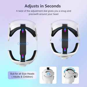 All'ingrosso costruzione leggera regolabile sicura lunga durata della batteria Elite VR testa di montaggio per gli accessori 2 - Product Image 4