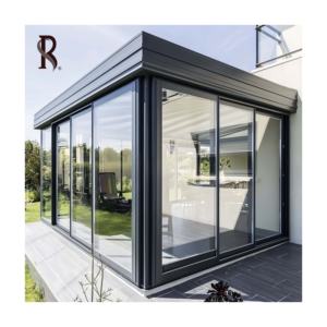<span class=keywords><strong>Rising</strong></span> Custom nouveau modèle en aluminium Design jardin d'été maison en verre sur pied jardin véranda pergola jardins et maison en verre - Product Image 2