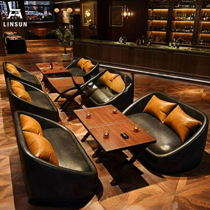 Set Tavolo e Sedie da Bar in Legno Massello Stile Retrò per Pub e Caffè ST023 - Product Image 4