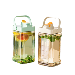 3.5L BPA Free As Material Pressing Type Eco-Friendly Leak Proof <b>Water</b> <b>Bottle</b> Handle for <b>Camping</b> Gym Boiling <b>Water</b> Applicable - Product Image 1