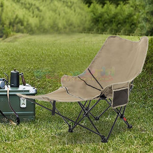 Fabricantes de sillas plegables para acampar al aire libre con reposapiés reclinable portátil para acampar en la playa - Product Image 5