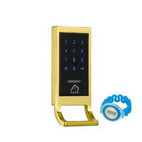 Cerradura Electrónica con Teclado de Contraseña y Tarjeta Digital para Gabinetes Metálicos y Puertas de Madera para Oficina 139Pw