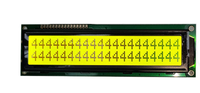 Module d'affichage LCD à caractères avec rétroéclairage LED jaune-vert 5V STN 146*43mm 20x2 Winstar WH2002M avec carte PCB