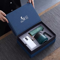 Café Oficina Recomendado 250ML 2 Pack Juego de tazas de café Caja de regalo Embalaje Juego de tazas de té de café de cerámica