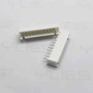 Personalizado 2-20 Pin Feminino 2.54mm Altura do passo 7.0mm Righs ângulo direito 180 graus bolacha única fileira pino Molex Pcb XH Wafer conector