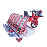 Machine de plantation de riz 6 rangées 8 rangées Prix Transplanteur de riz d'équitation agricole Transplanteur de riz de paddy en Thaïlande