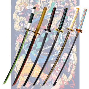 Épée d'anime, épée de cosplay, Muichirou, Kyoujurou, Zenitsu, Tanjirou, Giyuu, épée complète de <span class=keywords><strong>Demon</strong></span> <span class=keywords><strong>Slayer</strong></span> - Product Image 6