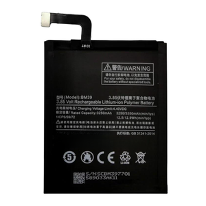 REAL CAP Batterie de Remplacement BM39 pour Xiaomi Mi 6 Smartphone MI6 Mobile Cell Phone Lithium Ion Batteries Usine OEM Vente en Gros - Product Image 1