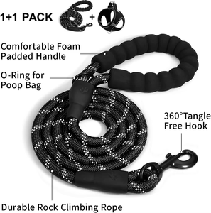<span class=keywords><strong>Harness</strong></span> dan Tali Anjing Set, <span class=keywords><strong>Harness</strong></span> Vest Anjing Reflektif dan Tali, Tali Anjing yang Kuat dan Serasi - Product Image 2