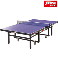 Chine table de ping-pong intérieure pas cher durable dhs plié table de ping-pong portable taille standard