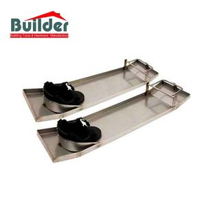 Genouillères en acier inoxydable 28 x 8 pouces, fabrication OEM/ODM, planches à genoux pour béton avec curseurs mobiles pour la finition du béton - Product Image 1