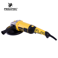 Kit de meuleuse d'angle électrique portable PEGATEC 2400W avec disques de coupe de 230 mm