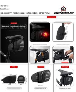 Wasserdichte Fahrradsatteltasche Werkzeugtasche für E-Bike Gravel Bike Rennrad <span class=keywords><strong>MTB</strong></span> - Essentielle Fahrradzubehörteile - Product Image 5