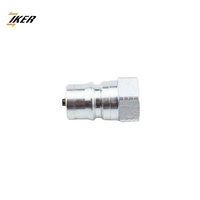 Coupleur à déconnexion rapide hydraulique à filetage femelle 3/8 YBA, raccord rapide FD45