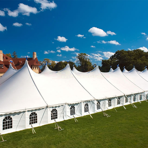 Grande tente de réception extérieure imperméable pour événements de 10x10, 10x20, 50 personnes, tente de fête pour festivals, tente de mariage, structure robuste - Product Image 1
