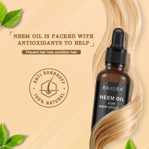 Venta al por mayor de etiqueta privada 100% puro orgánico natural prensado en frío aceite de neem verde crecimiento del cabello aceite esencial para el crecimiento del cabello 30ml - Product Image 6