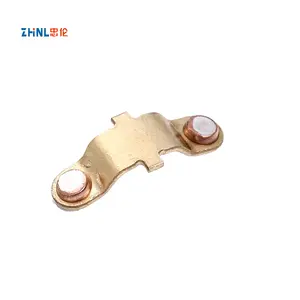 Double Gang Moving Contact Power Strips Small Brass Parts Of Power Socket Accessories Moving Contact Bridge Socket Brass Part