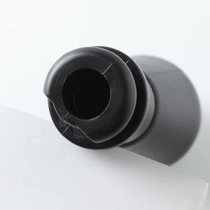 Pommeau de levier de vitesse en cuir ergonomique pour modèles avec logo - Product Image 3