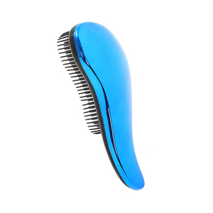 <span class=keywords><strong>Brosse</strong></span> à cheveux démêlante avec logo personnalisé Rose Gold Dry Wet Portable Massage du cuir chevelu pour les femmes Soft Matte Finishing <span class=keywords><strong>Top</strong></span> - Product Image 5