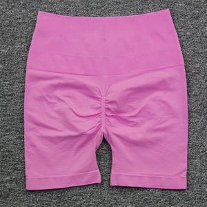 Meilleure vente de Shorts de sport confortables, Leggings en Spandex de couleur unie pour femmes - Product Image 6