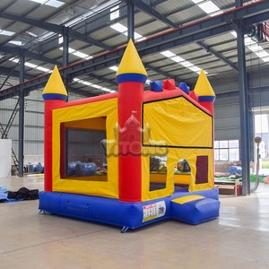 Inflatable bouncy lâu đài nhà máy giá ngoài trời chất lượng cao chơi ngoài trời Cấu trúc thiết kế mới trẻ em thương mại lâu đài nhảy - Product Image 1