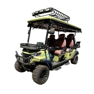 Voiturette de golf électrique 4 places, modèle <span class=keywords><strong>Club</strong></span> Car, avec technologie <span class=keywords><strong>Auto</strong></span> Follow Me, vitesse maximale de 30-50 km/h et autonomie de 90 km, livraison rapide - Product Image 6