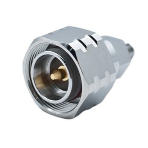 Convertisseur de terminal coaxial RF 4.3-10 mâle vers SMA femelle - Product Image 1