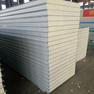 Panneau sandwich en polyuréthane haute densité (PU) pour chambre froide <span class=keywords><strong>à</strong></span> contrôle de température hermétique, panneau mural pour chambre froide - Product Image 4