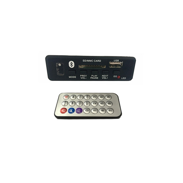JK6826BT Wholesale Bluetooth 5.0 5V/12V LED USB TF FM Radio Audio MP3 Player Module Decoder Circuit Board Music