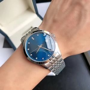 Montre mécanique automatique de luxe pour hommes, boîtier en acier inoxydable, cadran en cristal saphir, bracelet en cuir de vache, résistant à l'eau jusqu'à 20m - Product Image 5