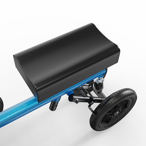 Andador de Rodilla de Acero al Carbono con Ruedas de 10 Pulgadas, Plegable en un Segundo, Ayuda de Movilidad, Capacidad de 136 kg para Recuperación de Lesiones en el Pie - Product Image 6