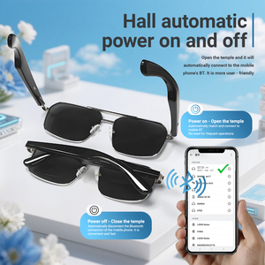 Gafas Inteligentes GT31 con Bluetooth, Protección UV400, Antideslumbrantes, Resistentes al Agua, con Llamadas, Música, Clima, Cámara Remota, Traducción por IA - Product Image 3